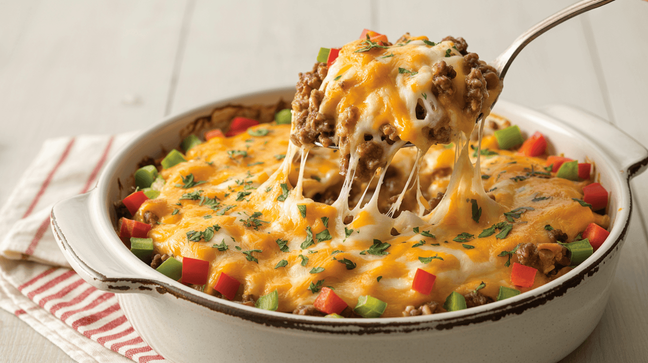 stuffed pepper casserole