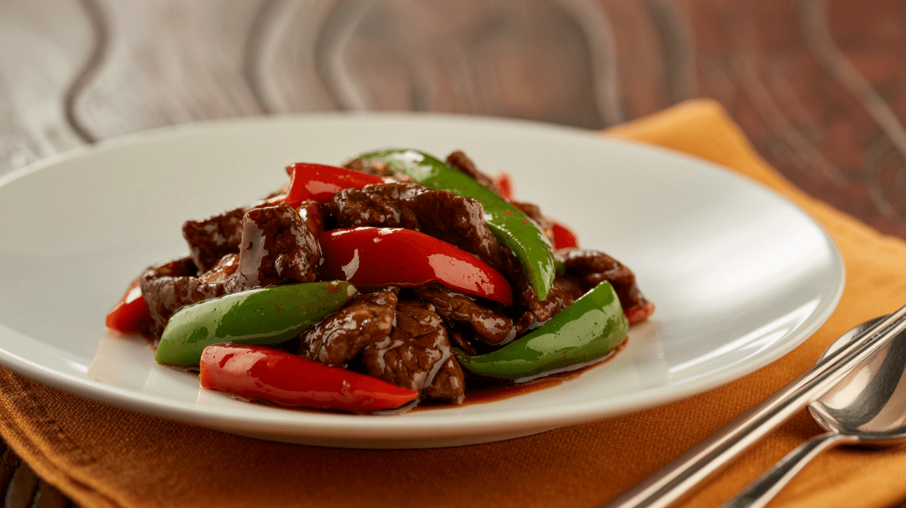 chinese pepper steak