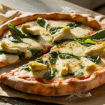 Spinach Artichoke Pizza