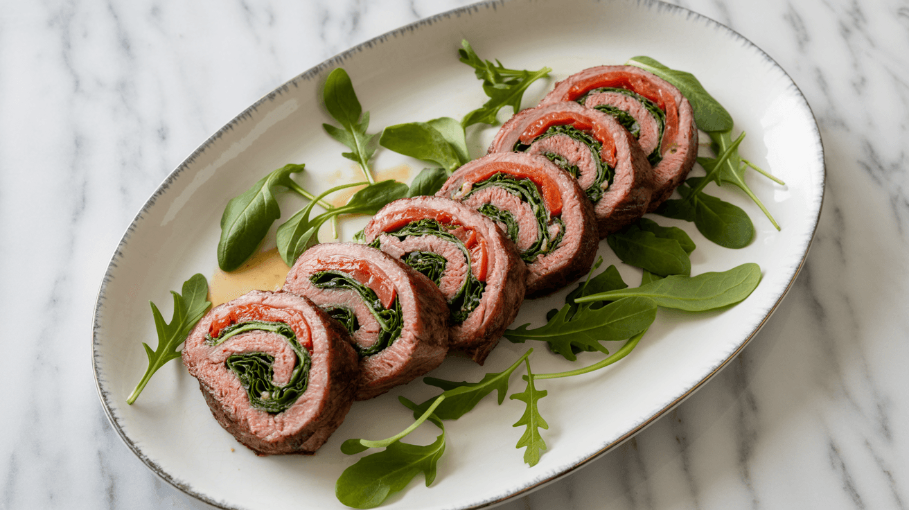 stuffed flank steak
