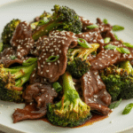 blackstone beef and broccoli