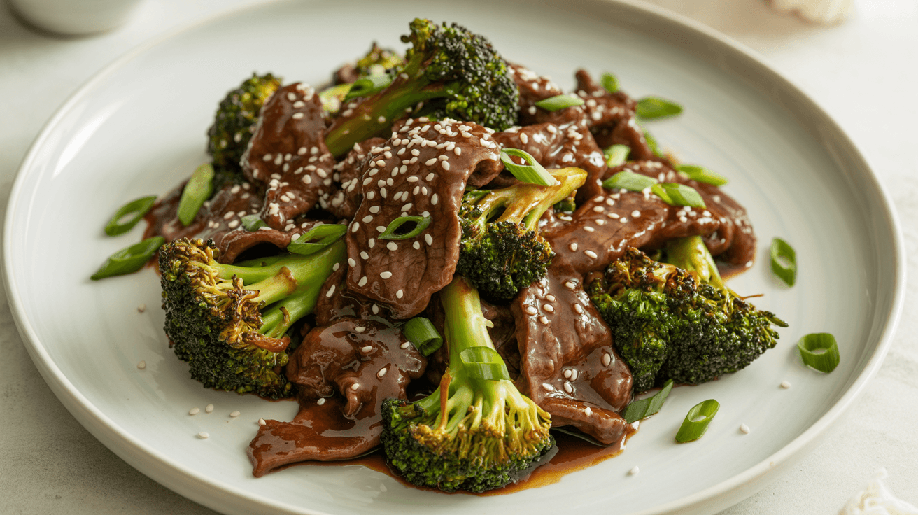 blackstone beef and broccoli