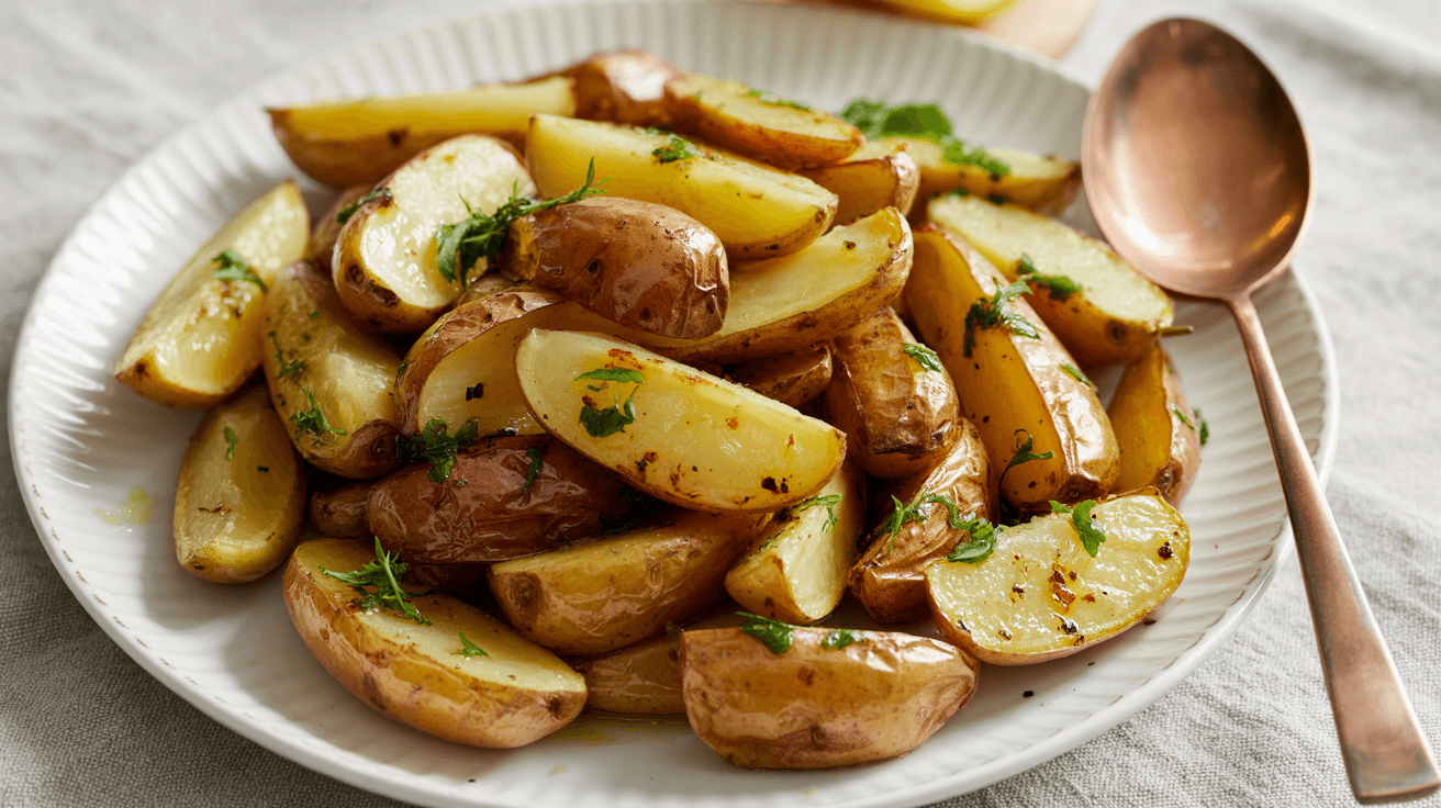 Greek Lemon Potatoes