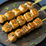 Garlic Parmesan Chicken Skewers