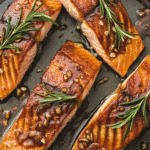honey glazed salmon