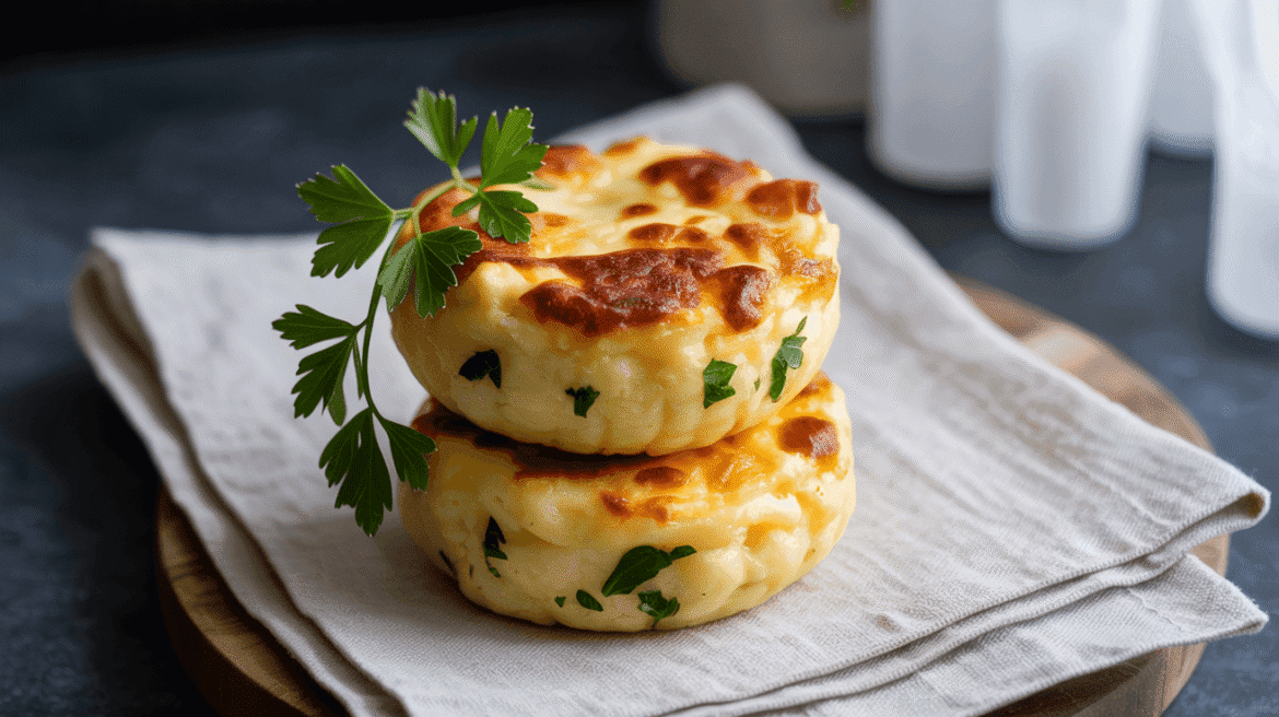 cheesy mashed potato puffs