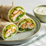 chicken caesar wrap