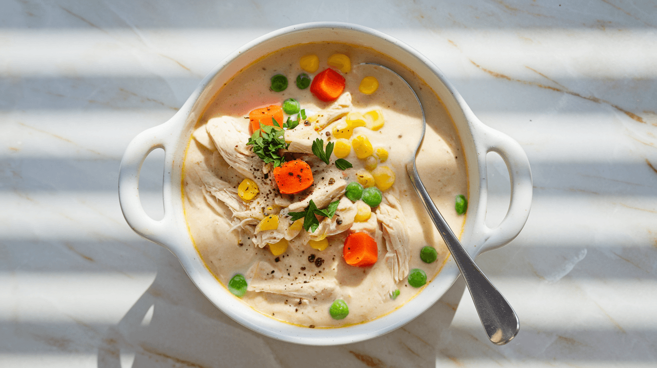 chicken pot pie soup