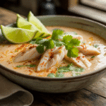 coconut lime fish soup