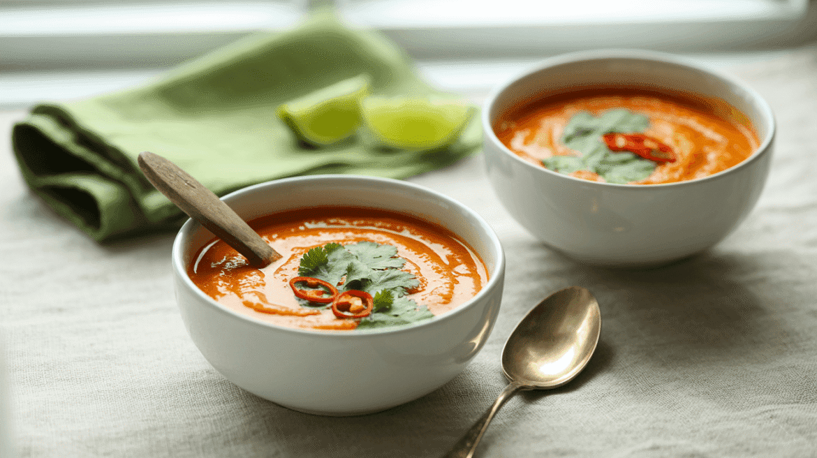 Thai Coconut Pumpkin Soup
