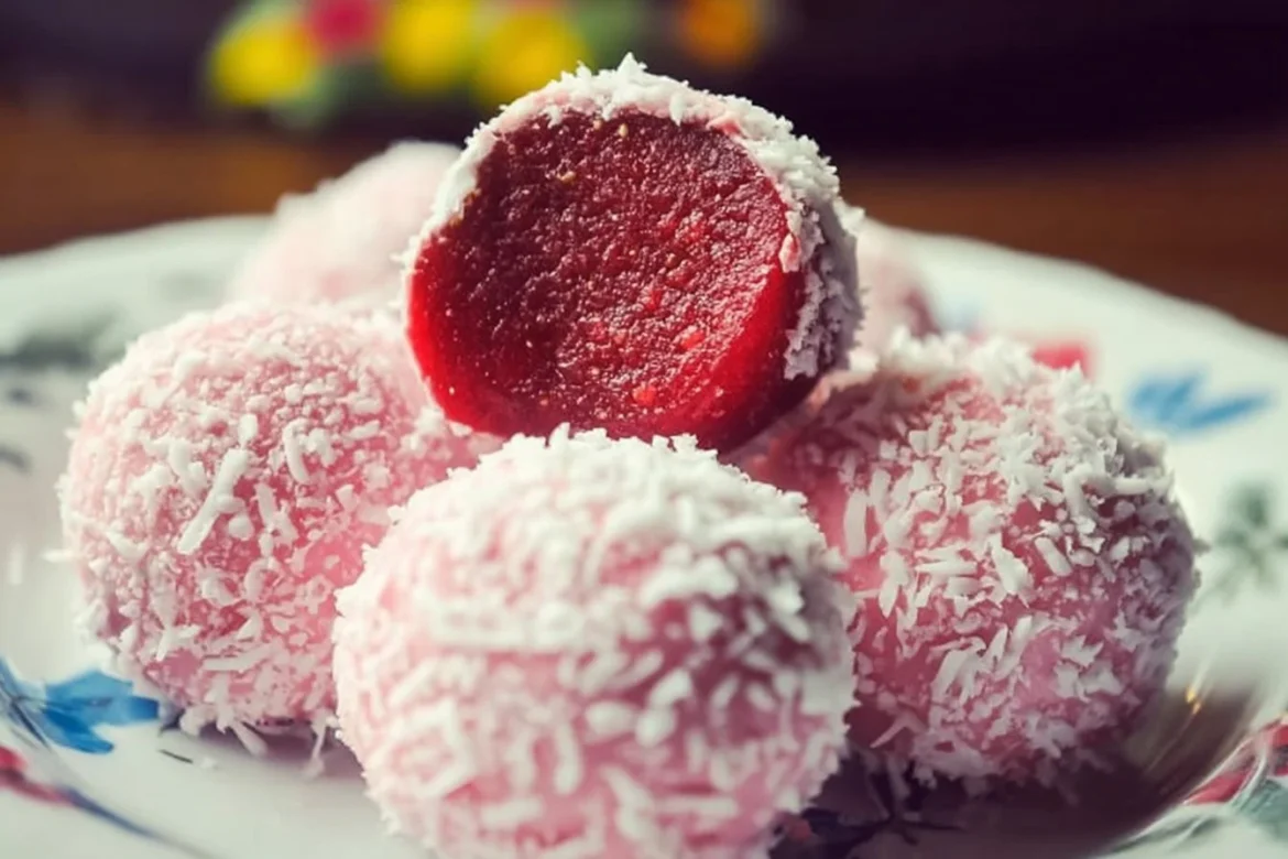 Delicious Strawberry Heaven Truffles made with fresh strawberries and rich chocolate.