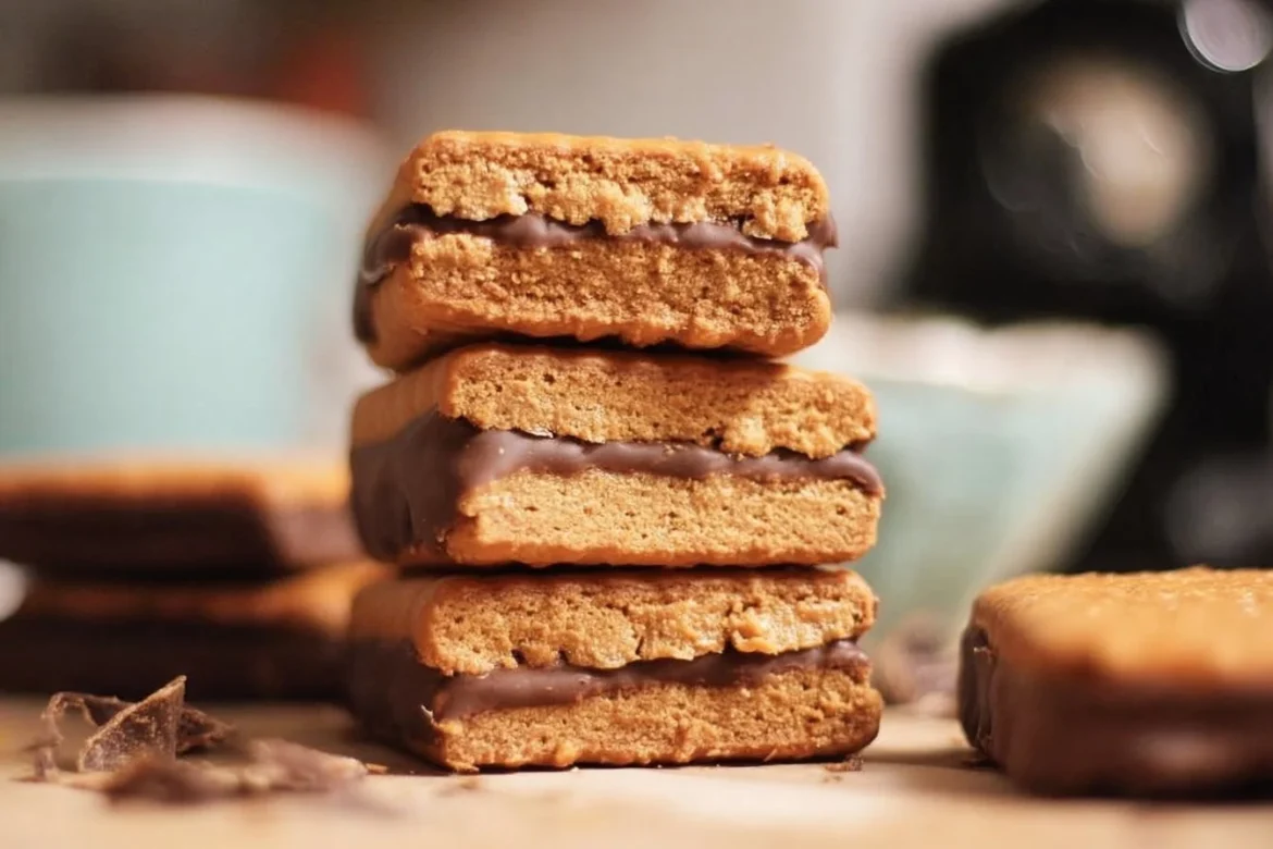 Delicious Buckeye Graham Crackers ready for snacking or desserts