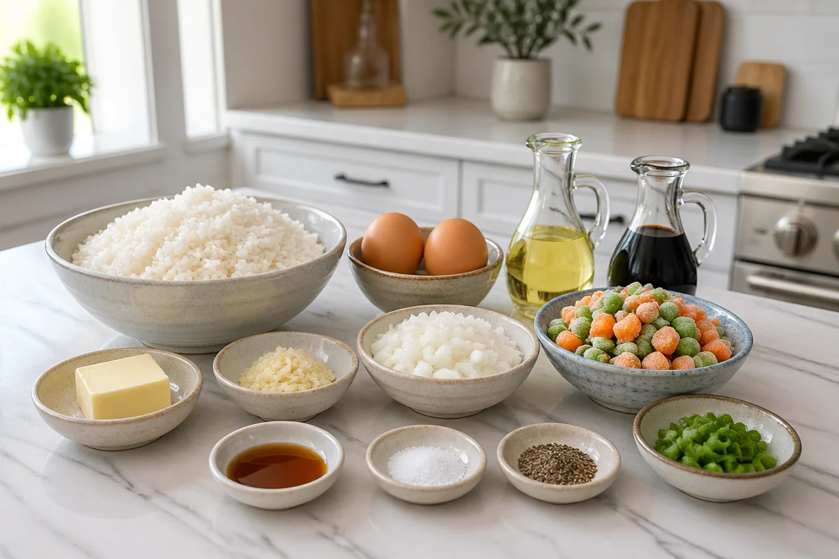 hibachi fried rice recipe