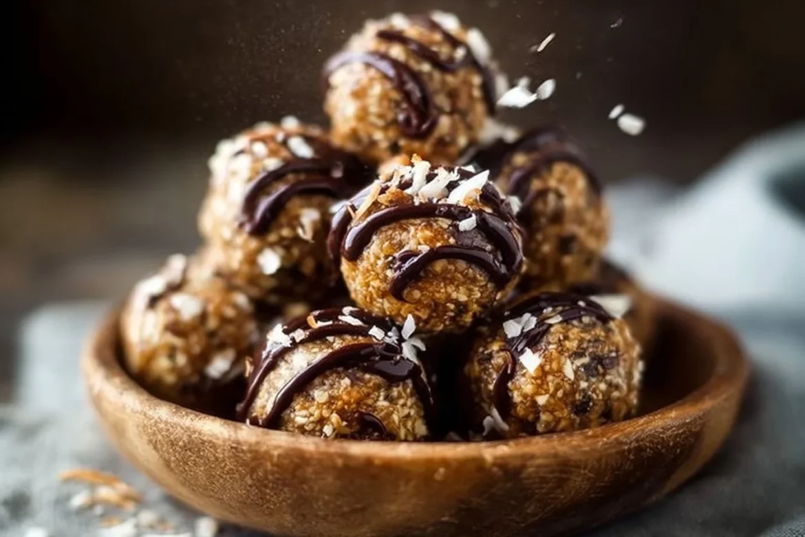 Samoa Cookie Protein Balls - healthy snacks packed with flavors and protein