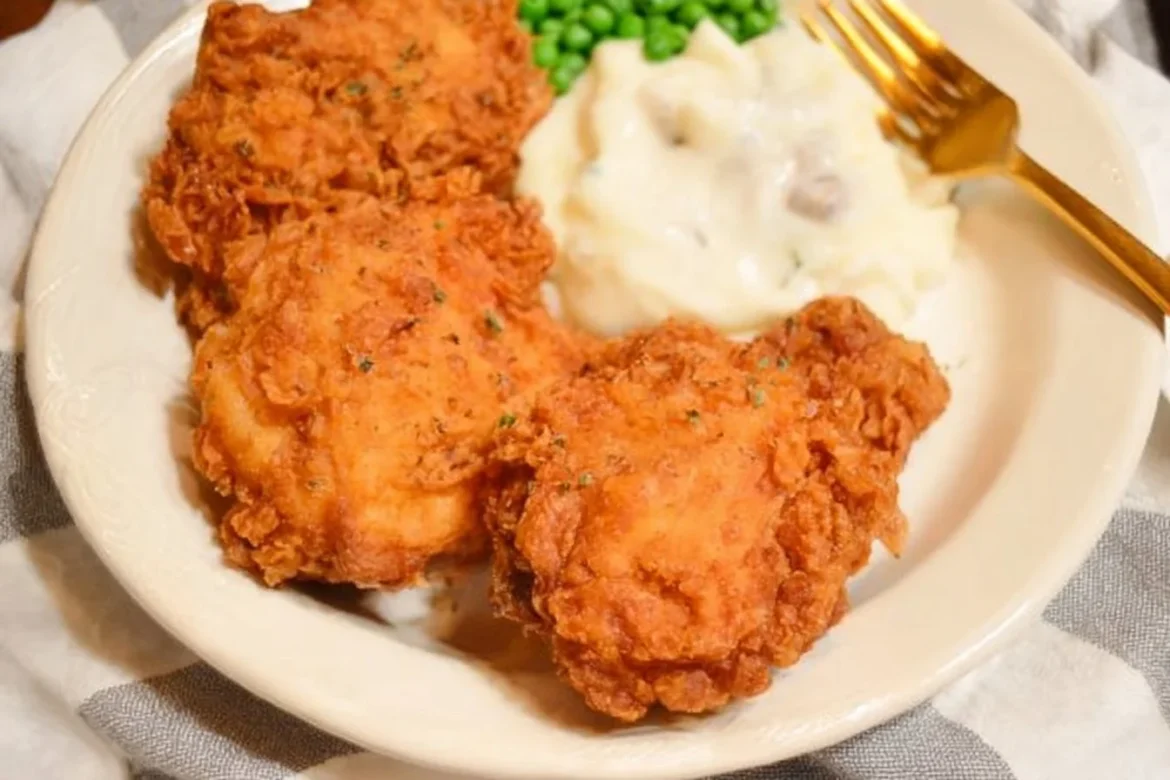 Deliciously crispy Country Fried Chicken at Texas Roadhouse