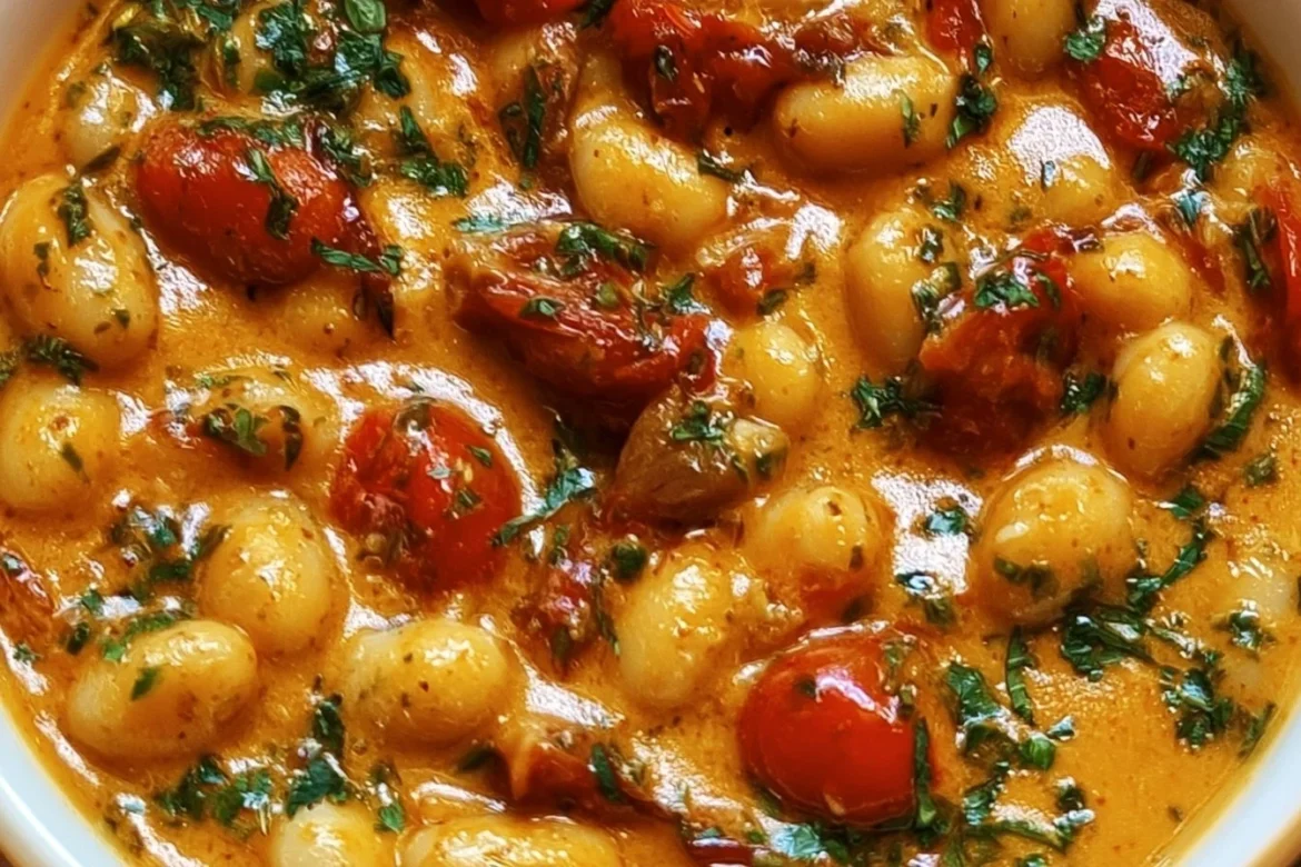 Creamy Marry Me Butter Beans in a bowl, a delightful and flavorful dish.