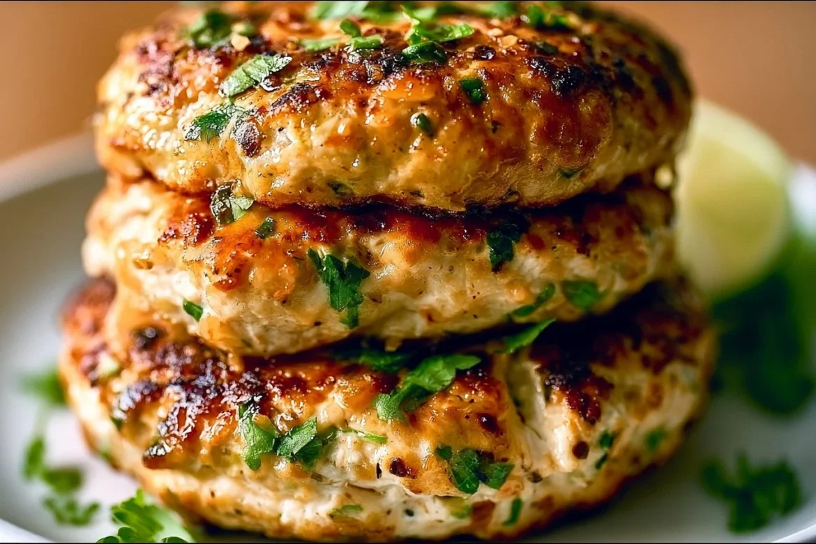 Easy chili lime chicken burgers recipe inspired by Trader Joe’s.